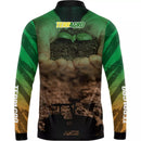 Camiseta Terragro Plantação Brasil com Gola de Zíper e Tecido Premium com Proteção UV50+