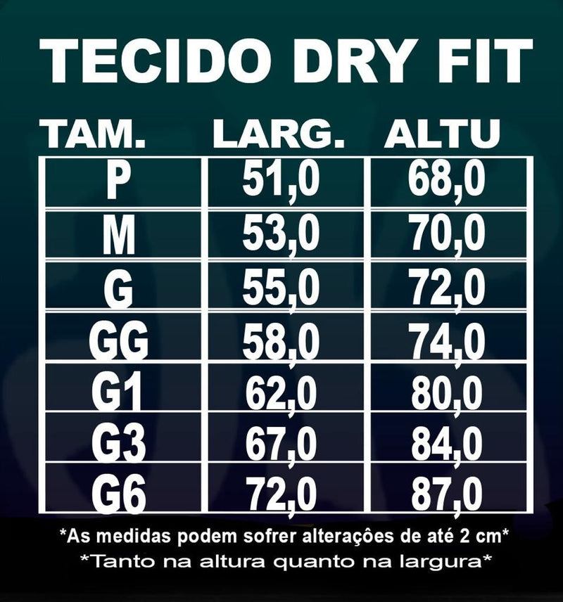 Camiseta Terragro Chuva Tartor Azul com Proteção UV50+ Gola de Zíper e Tecdio Premium